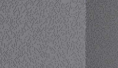 Piksel Arkaplan, Kare Çubuk, Özet, Küp 3B Hazırlama