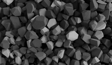 Arkaplan, Özet, Kayalar, Taşlar, Kayalar Yığını, 3D İllüstrasyon