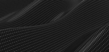 Doku arkaplanı, Kevlar, Parlak soyut doku, Yakın plan, 3 boyutlu illüstrasyon