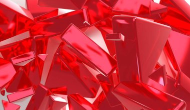 Soyut arkaplan, üçgen, duvar kağıdı, üç boyutlu illüstrasyon