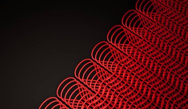 Özet ağ, ip arkaplan, 3 boyutlu illüstrasyon