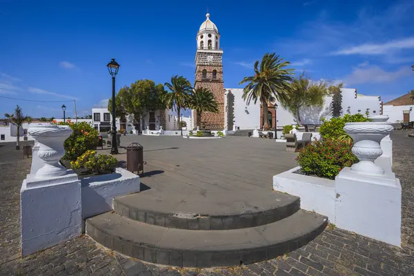 stock image Lanzarote, Spain:Spanish municipality Teguise located in the central part of the island of Lanzarote. 