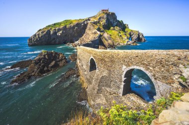 San Juan de Gaztelugatxe, Bask Ülkesi, İspanya.