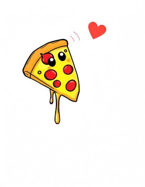 Pizza Çizgi Filmi Tarzı
