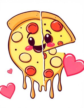 Pizza Çizgi Filmi Tarzı
