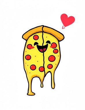 Pizza Çizgi Filmi Tarzı