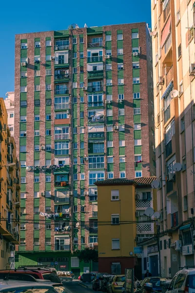 Malaga Espagne Juin 2022 Vue Immeuble Typique Ville Malaga — Photo