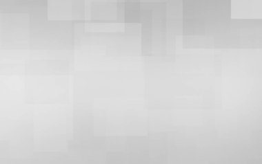 Soyut beyaz ve gri çokgen kare gradyan arkaplan. Konsept tasarım teknolojisi ve modern alanla. 3d resimleme.