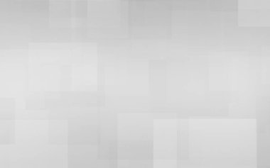 Soyut beyaz ve gri çokgen kare gradyan arkaplan. Konsept tasarım teknolojisi ve modern alanla. 3d resimleme.