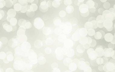 Beyaz ve gümüş soyut arkaplan arkaplan ve duvar kâğıdı Noel için bokeh ışıkları ile bulanık.
