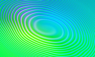 Telefon ekranında parmak izi taraması yapıldı. Soyut yeşil mavi eğimli spiral desen arkaplanı. Konsept tasarım teknolojisi ve 3D resimleme için kullan.