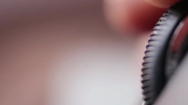 Makro görüntüde fare kaydırma ve tıklama