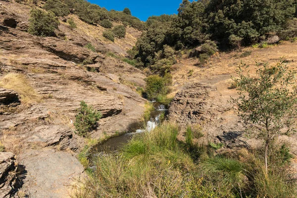 Südliche Schlucht Der Sierra Nevada Wasser Fließt Durch Die Schlucht — Stockfoto