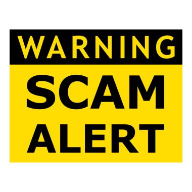 Beyaz arkaplanda uyarı işareti uyarısı var. Vektör