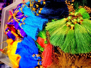 Tassels for Craft Latkan El Yapımı İş Asma Tassels Craft latkan Sari bluz için