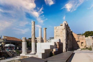 Athena Archegetis Roma Agora 'nın batı tarafında yer almaktadır.