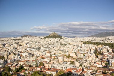 Atina 'nın güzel manzarası, Yunanistan