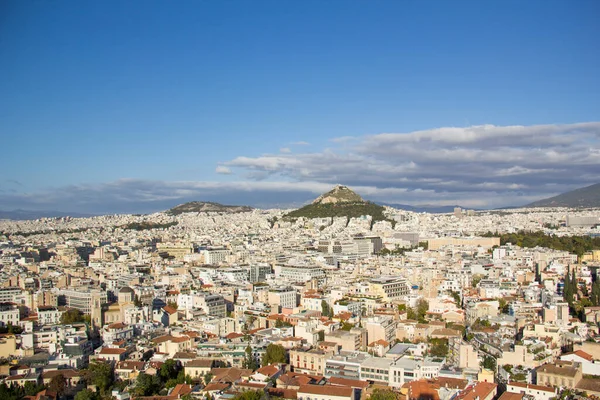 Piękny Widok Krajobraz Aten Grecja — Zdjęcie stockowe
