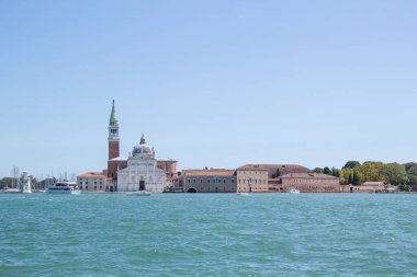 Güzel manzara Santa Maria della Salute Venedik, İtalya
