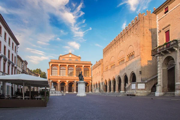 Gyönyörű Kilátás Piazza Cavour Rimini Olaszország — Stock Fotó