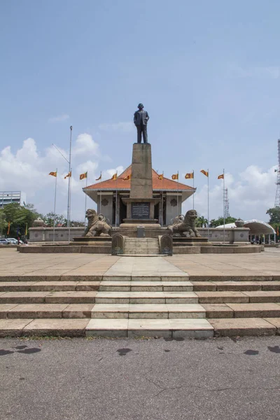 Прекрасний Вид Меморіальний Зал Незалежності Коломбо Шрі Ланка — стокове фото