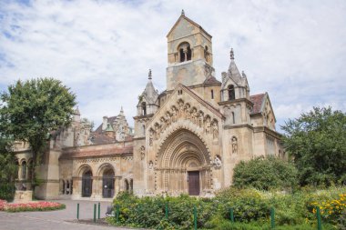 Macaristan, Budapeşte 'deki Vaidahunyad Kalesi' nin güzel manzarası