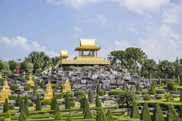 stock image Beautiful view of Nong Nooch Tropical Park, in Pattaya, Thailand