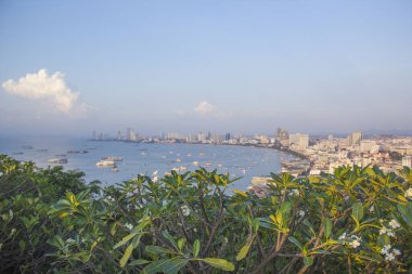 Güzel manzara, Pattaya, Tayland Panoraması