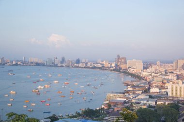 Güzel manzara, Pattaya, Tayland Panoraması