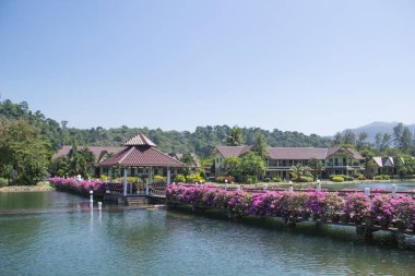 Tayland'da tropikal bir tatil güzel görünümü
