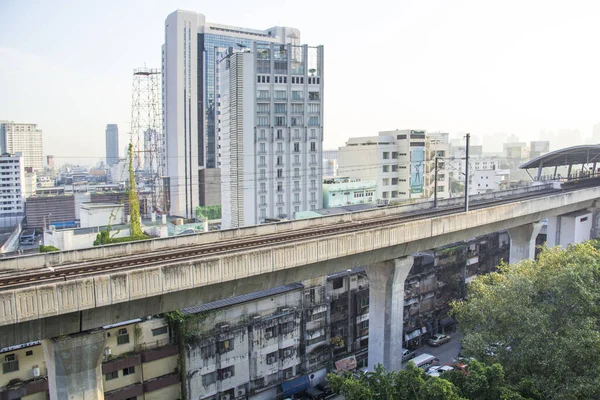 stock image Beautiful view of the skyscrapers of Bangkok, Thailand