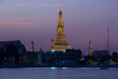 Temple of Dawn veya Tapınağı, Dawn Wat Arun Bangkok, Tayland