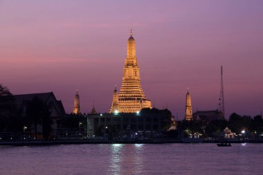Temple of Dawn veya Tapınağı, Dawn Wat Arun Bangkok, Tayland