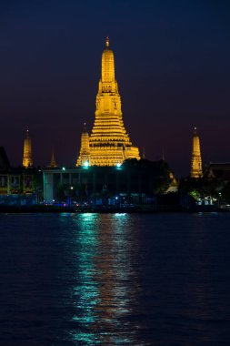 Temple of Dawn veya Tapınağı, Dawn Wat Arun Bangkok, Tayland