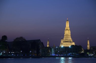 Temple of Dawn veya Tapınağı, Dawn Wat Arun Bangkok, Tayland