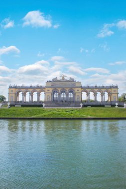 Avusturya, Viyana 'daki Schnbrunn Sarayı Yapısal Güzellik' in muhteşem manzarası