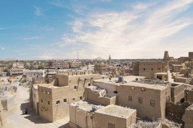 Siwa, Mısır 'daki eski Siwa vahasının güzel manzarası.