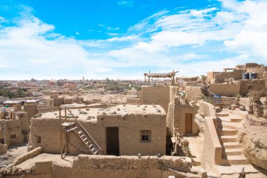 Siwa, Mısır 'daki eski Siwa vahasının güzel manzarası.