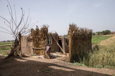 Traditional Egyptian village near Cairo, Egypt