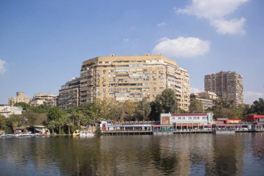 Mısır, Kahire 'deki Nil seti manzarası çok güzel.