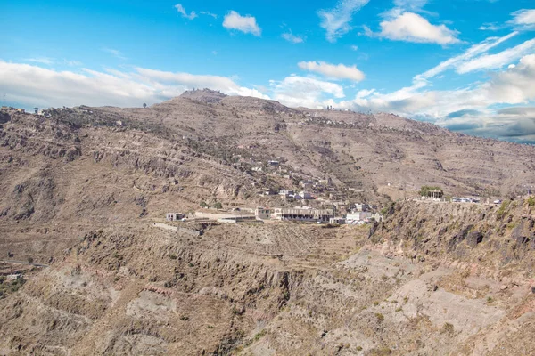 Nice View Mountain Streamers Terraces Yemen — Stock Photo, Image