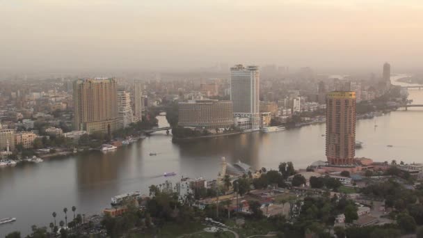 Belle Vue Sur Centre Ville Caire Depuis Tour Caire Caire — Video