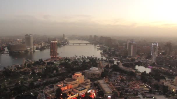 Belle Vue Sur Centre Caire Depuis Tour Caire Caire Egypte — Video