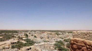 Siwa, Mısır 'daki eski Siwa vahasının güzel manzarası.