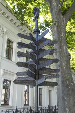 Ukrayna, Odesa caddesinin güzel manzarası