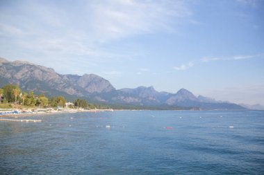 Türkiye 'nin Kemer kentinin güzel manzarası