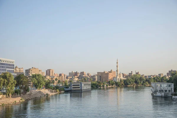 Beautiful View Buildings Waterfront Cairo Egypt — Stock Photo, Image