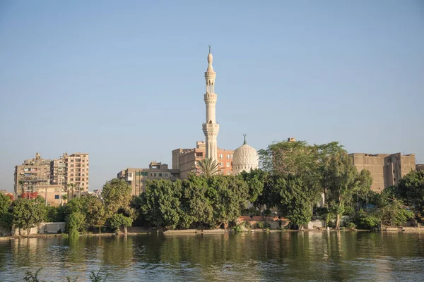 Красивый Вид Здания Набережной Каире Египет — стоковое фото