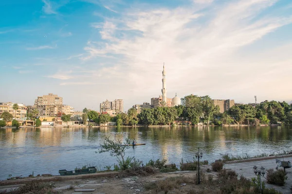 Beautiful View Buildings Waterfront Cairo Egypt — Stock Photo, Image