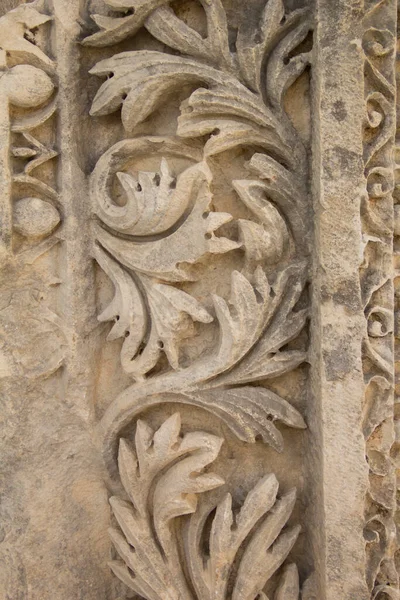 stock image The tombs were carved into the rocks by hand. Mira City, Turkey